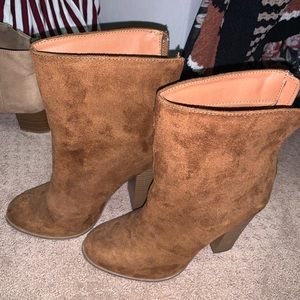 Booties- never worn